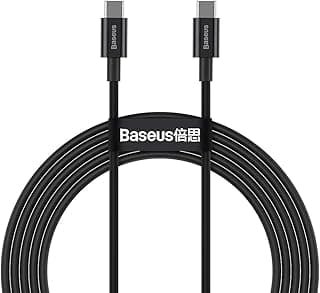 كابل بيانات وشحن سريع Superior Series من Type-C إلى Type-C بقدرة 100 وات 2 متر أسود، USB