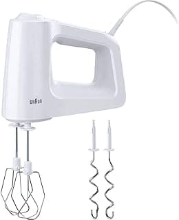 MultiMix 3 Hand mixer 450 Watt, 5 Level Variable Speeds + Turbo Mode – HM3000 WH