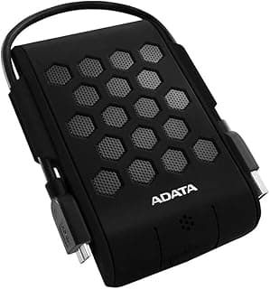 قرص صلب خارجي HD720 سعة 1 تيرابايت مقاوم للماء والغبار والصدمات ومزود بمنفذ USB 3.0 من اداتا، اسود، (AHD720-1TU3-CBK)، usb_1.1