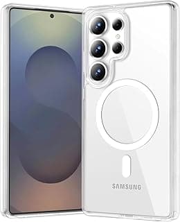جراب مغناطيسي لسامسونج Galaxy S25 Ultra متوافق مع MagSafe، حماية عسكرية، قوي، مقاوم للصدمات، غطاء حماية من السقوط، جراب موبايل سيليكون رفيع لسامسونج Galaxy S25 Ultra