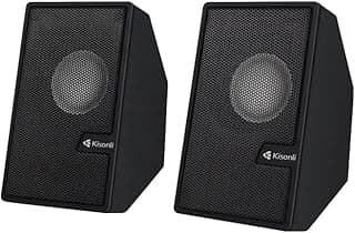 s-555 Multimedia 2.0 Speaker for PC and Laptop, Black, USB
