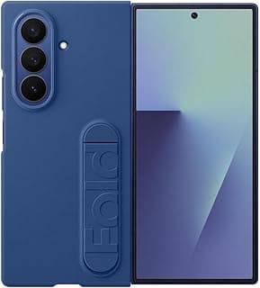 جراب سيليكون لسامسونج Galaxy Z Fold7، أزرق