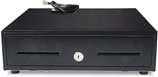 Generic Cash Register Drawer with Removable Tray, RJ11 Cable Included, Keys