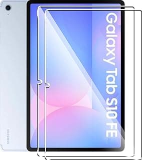 اسكرينة حماية زجاج مقوى لجهاز تابلت سامسونج جالاكسي Tab S10 FE، شفاف