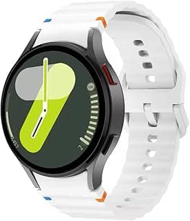 سوار سيليكون رسمي من Fekra لساعات سامسونج Galaxy Watch 7 FE 6 5 4، سوار بديل