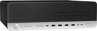 اليت ديسك 800 G3 كمبيوتر مكتبي صغير الحجم - انتل كور i5-6500، بسرعة 3.4 جيجاهرتز، 500 جيجا، 4 لوحة مفاتيح عربي-انجليزي، ويندوز 10 برو، اسود، ذاكرة رام 4.0 GB