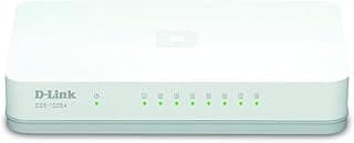 محول جيجابت 8 منافذ لجهاز الكمبيوتر المكتبي من دي-لينك - DGS-1008A
