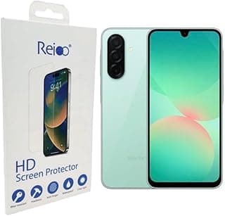 اسكرينة حماية أمامية وخلفية نانو جيلاتين صلبة (9H) متوافقة مع سامسونج Galaxy A26 (شفافة)