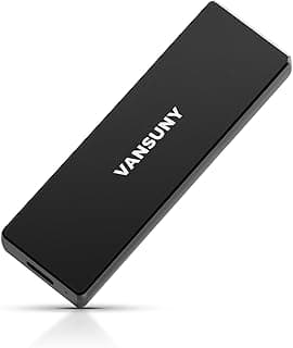 فانسوني قرص صلب خارجي SSD 500GB 500GB سرعة قراءة 1000MB/s صغير محمول SSD 500GB USB 3.1 نوع C للكمبيوتر المكتبي واللابتوب والتابلت والهواتف الذكية