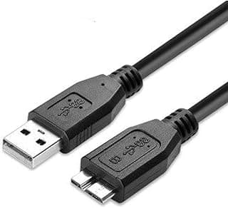 كابل قرص صلب USB 3.0 (DC028) من 2 بي - أسود