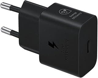 رأس شاحن سريع، موفر للطاقة، منفذ USB-C، 25 وات، أسود، EP-T2510N