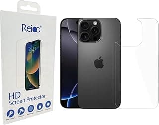 Back Screen Protector Nano Gelatin 9H Hardness Compatible With iPhone 16 pro max (Clear)