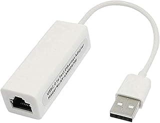 محول USB 2.0 إلى شبكة محلية لاسلكية ايثرنت RJ45 10/100 ميجابايت في الثانية