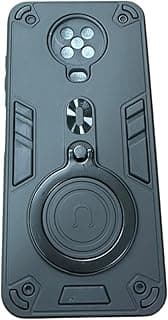 Case Compatible with nokia G20/G10 Dual Layer Shockproof Protective Cover with 360° Rotating Ring Kickstand and Military Magnetic Anti-Fall Outdoor Case Compatible with nokia G20/G10 (Black)