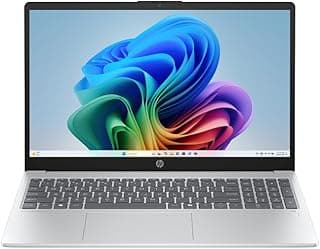 اومني بوك 3 AI PC15-fn0001ne من اتش بي رايزن AI 5 330 و16GB و512GB-SSD وAMD راديون 820M شاشة 15.6 بوصة FHD 300 وحدة مضيئة في البيكسل إضاءة خلفية كاملة + بطاقة لعب مجانية لـ3 أشهر وويندوز 11، فضي