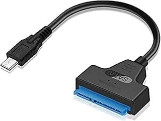كابل محول USB 3.1 Type C إلى SATA لهارد ديسك 2.5 بوصة