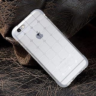 جراب سيليكون ناعم شفاف لهاتف ايفون 6/6s بلس