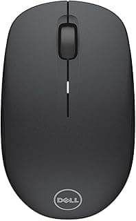 Dell Wm 126 Wireless USB Mouse With LED Light DPI Control For PC And Laptop - Black