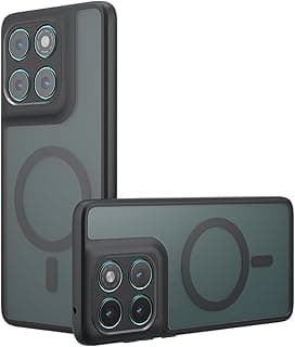 جراب مغناطيسي Grabist لهاتف Motorola Moto G56، غير قابل للاصفرار، حماية عسكرية، غطاء حماية مقاوم للصدمات مع حماية للكاميرا لهاتف Motorola Moto G56 5G