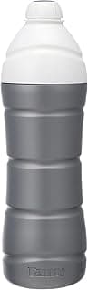 Tank Insulated Plastic Water Bottle 1.25L, Silver, BPA Free