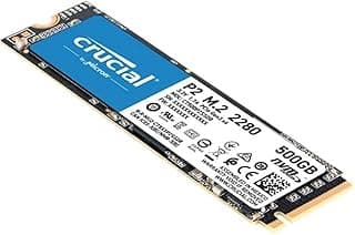 هارد كروشيال P2 1 تيرابايت 3D NAND NVMe PCIe M.2 SSD حتى 2400 ميجابايت/ثانية - CT1000P2SSD8