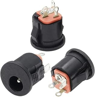Female DC Power Port Charging Socket Jack DC022 DC-022K 5.5X2.1MM With Card Slots SMD Connector