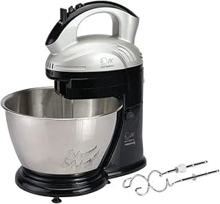 Black&White H2500 Mixer With Bowl,Multicolor