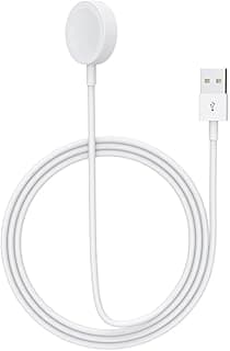 1m MFi Certified Wireless Magnetic Charger for iWatch, Compatible with Apple Watch Series 8/7/6/5/4/3/2/1/Ultra/SE, USB Portable Charging Station