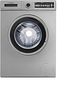 Tornado Full Automatic Washing Machine, 7 Kg, Silver - TWV-FN78SLOA
