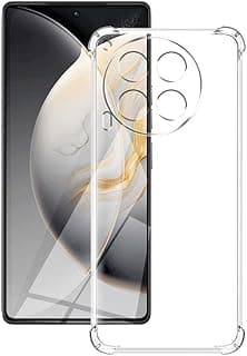 جراب شفاف لهاتف Tecno Camon 30 5G، جراب سيليكون TPU ناعم مع زوايا معززة للحماية