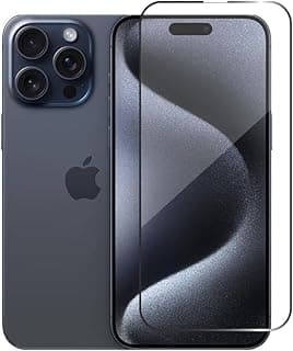 Dl3 Mobilak iPhone 15 Pro Screen Protector,Tempered Glass Film for iPhone 15 Pro 6.1 inch, 9H Mobile Phone Screen Protectors Anti-Scratch Anti-Shatter Anti-Impact Bubble Free Ultra Resistant HD Clear