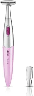 ماكينة إزالة الشعر Silk-épil FG1100 - ماكينة حلاقة وتحديد وتشذيب كهربائية لمنطقة البكيني للنساء