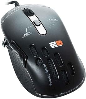 (MO867) Swing Wired Gaming Mouse 10000DPI - Black