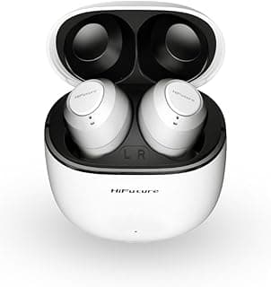 OlymBuds3 Comfort Fit Wireless Earbuds, Up to 25Hrs Playtime, IPX5 Waterproof, Comfort Fit, 6MM Driver, Powerful Bass, Light weight, Smart Touch Controls, AI Voice Assistant, White, HEO3