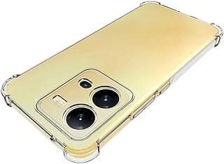 3mara store Clear Back Cover with Vivo V25e