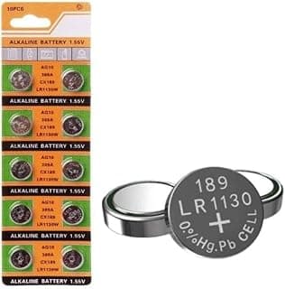LR1130 AG10 SG10 389 189 1.5V Coin Cell Battery (1pc)