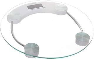 Glass Digital Scale - 150kg, Transparent