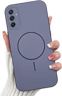 Case For Samsung Galaxy A55 5G Slim Design [Not Compatible with MagSafe] Soft Silicone Case Flexible TPU Anti-Scratch Protective Cover with Full Camera Protection - Blue