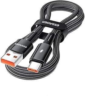 Essager Turbo Usb Type C Charger Cable 120w 6a 2 Meters
