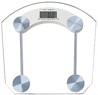 Personal Glass Digital Weight Scale - White
