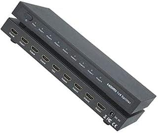 موزع HDMI بـ 8 منافذ (1 مدخل 8 مخرج)