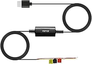 طقم توصيل مباشر UP03، 10 قدم Mini USB لكاميرات 70mai، من 12V-30V إلى 5V/2.4A، حماية من الجهد المنخفض، مزود طاقة للمراقبة أثناء الركن 24 ساعة للموديلات M500 A810 X200 X800 A500S A800S A200
