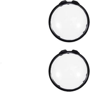 Lens Guard for Insta360 X5, Anti Scratch Protective Cover, Twist-Lock PC Lens Protector, Shockproof Dustproof Camera Accessories, Anti Reflective Surface, 2Pcs
