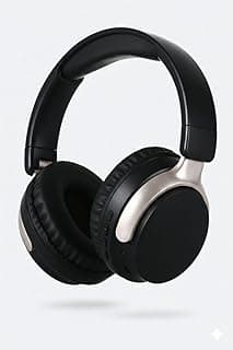 Wireless Bluetooth Headphone - with RGB lighting LED - Over Ear Stereo Music Headset with Memory Card Support, Gaming Headphones -with Built-in Microphone SD-1103 - هيدفون - هدفون (Black)