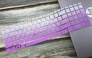 Silicone Keyboard Cover Protector for 15.6" HP EliteBook 850 G5 755 G5, Protective Skin