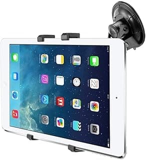 Car Mount & Tablet Mount - Car Tablet Mount with Adjustable Swivel Bracket - Strong Suction Cup Mount for Car - KaberTrade