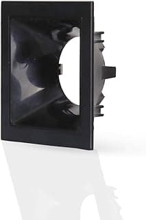 BAREEQ بريق Magic Spotlight Frame - Compatible with MR16 Bulbs, Customizable Configurations by Lighting (Outside:Black*Black:Inside)