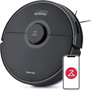 Q7 Max Robot Vacuum Cleaner with Mop, 4200Pa Strong Suction, Lidar Navigation, Multi-Level Mapping, No-Go&No-Mop Zones, 180mins Runtime, Works with Alexa, Perfect for Pet Hair(Black)