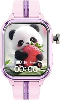 4G Kids Smart Watch with GPS Tracking, Rotating Camera, SOS Button, IPX7 Waterproof, 1.83 Inch Screen