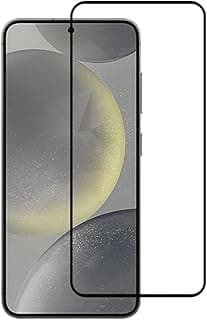 For Samsung Galaxy S25 Screen Protector, Full Curved Tempered Glass [Full Adhesive][Full Coverage] [Bubble-Free] [Anti Scratch] HD Clear High Responsive for Samsung Galaxy S25 Black